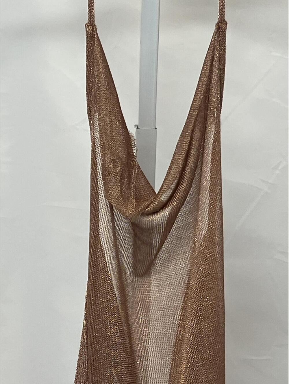 superdown Brina Mini Dress in Rose Gold - Picture 4 of 7